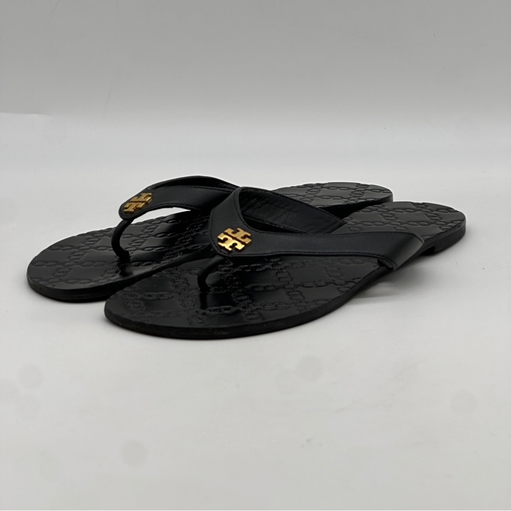 Tory Burch Monroe Sandals. Size 9.5 - Picture 3 of 8